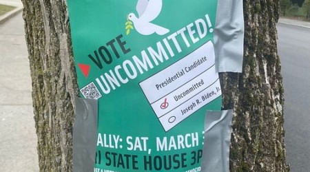 ‘Uncommitted’ tops 16 percent in R.I. Democratic primary