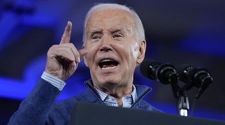 Biden capitalizes on Trump in court and touts tax plan in Pennsylvania