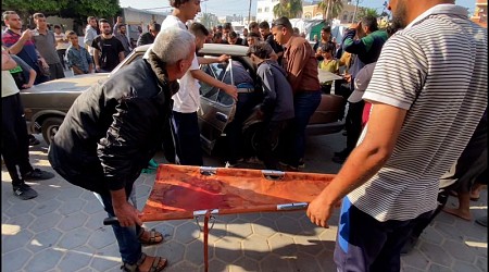 At least 13 killed, including 7 children, after strike on Gaza’s Al-Maghazi refugee camp