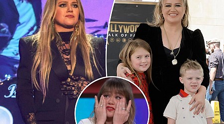 Kelly Clarkson tearfully talks about tough pregnancies: ‘Asked God to just take me and my son’