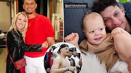 Brittany Mahomes thirsts over 'hottttttt hubby' after Patrick defends 'dad bod'