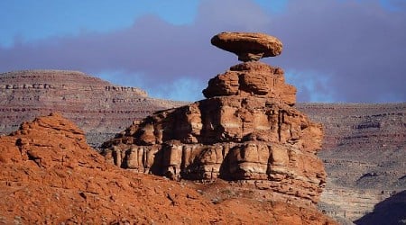 Mexican Hat in Mexican Hat, Utah