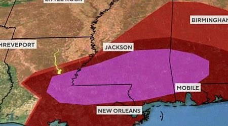 Severe weather batters the South