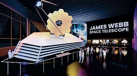 James Webb Space Telescope full-size model to be displayed by Space Foundation
