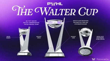 PWHL announces Walter Cup, named for the league’s owner, as its championship trophy