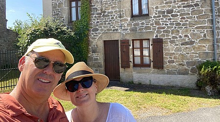 They celebrated their 25th anniversary with a trip to Paris and ended up buying a stone house in the countryside for $100,000. Now, they're dreaming of retiring there.