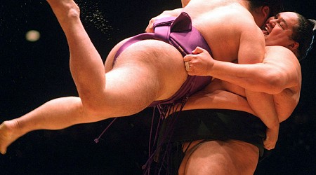 Akebono, sumo’s first foreign-born grand champion, dies aged 54