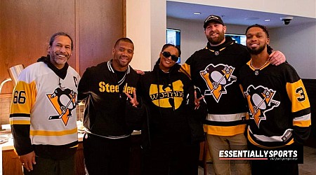Russell Wilson Doubles Down on Pittsburgh Support as $1.2M QB Joins Damar Hamlin and Steelers Teammate at Penguins Clash