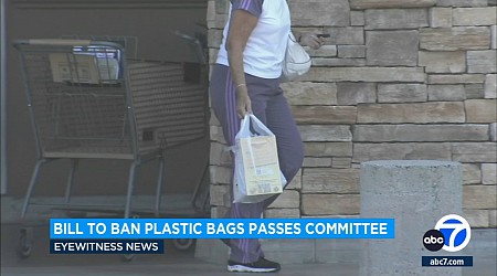 California bill that would ban plastic bags advances in State Legislature