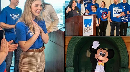 Disneyland 'cast members' file petition to form labor union at California theme parks