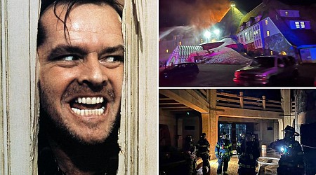 Fire breaks out at iconic Oregon hotel featured in ‘The Shining’
