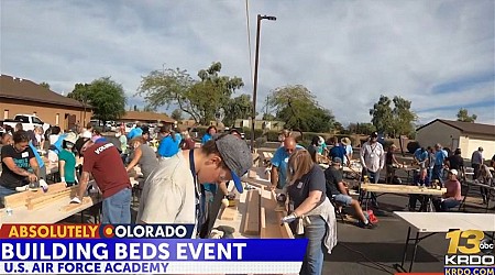 USAFA teaming up with non-profit to build beds for military children and families in need