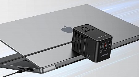 Neuer Momax Reiseadapter integriert 70 Watt USB-C Kabel