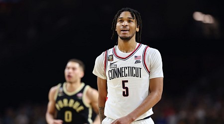 UConn's Stephon Castle Declares for 2024 NBA Draft; Projected Top-10 Pick