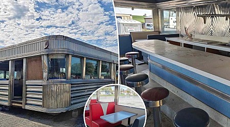 Buy this charmingly retro dining car on Facebook for $35,000