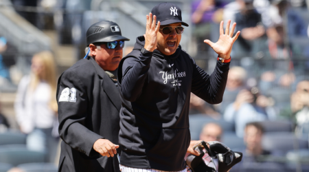 Aaron Boone ejection: Umpire doubles down after throwing out Yankees manager, but video tells different story