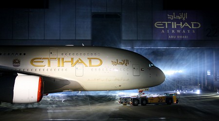 A Look Inside The Etihad Airways Airbus A380 Re-Inaugural To New York JFK