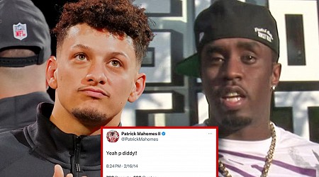 Patrick Mahomes' 'P Diddy' Tweets Deleted Amid Sex Trafficking Investigation