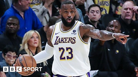 Lakers hit highest score in 37 years in narrow win