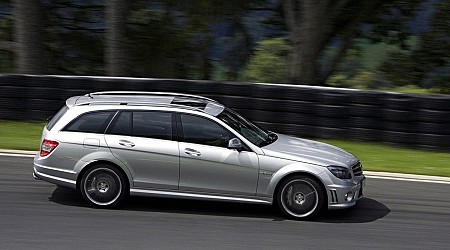 Heroes Save Illegally Imported Mercedes C63 AMG Wagon From The Crusher