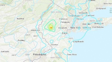 Earthquake Rattles New Jersey