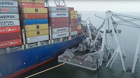 The ship that crashed into the Baltimore bridge carried 764 tons of hazardous material, and some containers have been breached, NTSB says