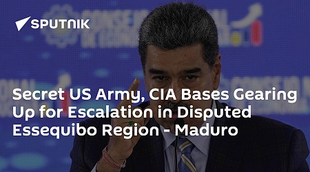 Secret US Army Bases and CIA Camps Prepare for Escalation in Disputed Essequibo Region - Maduro