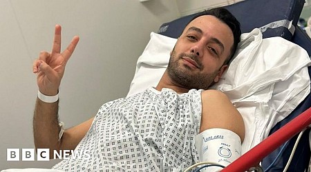 Stabbed Iranian journalist released from hospital