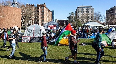 Pro-Palestinian encampments and protests spread on college campuses across the U.S.