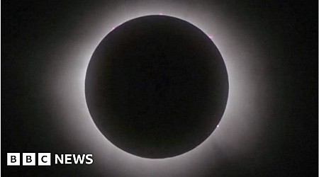 Watch stunning first images of total eclipse in North America