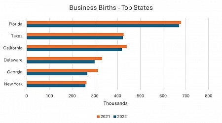Small Business Birth Levels Remain In The Stratosphere