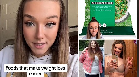 TikToker who shed 160 pounds reveals her 11 weight loss foods