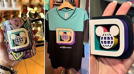 New Retro Walt Disney World Magnet, Mug, Sweatshirt, & Jersey
