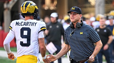 J.J. McCarthy Rumors: Jim Harbaugh 'Could Dictate' Vikings Trade for Chargers' No. 5