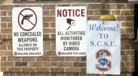 SC State holds press conference to introduce gun-sniffing dog