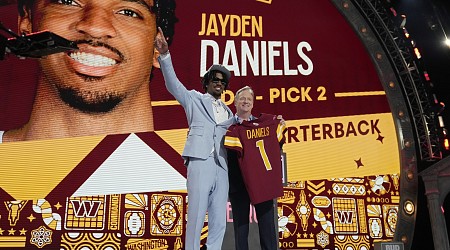 Washington Commanders select Jayden Daniels with the No. 2 pick in the NFL draft