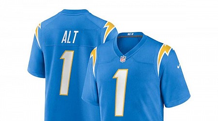 Joe Alt Los Angeles Chargers jersey: Pre-order gear for No. 5 overall pick in 2024 NFL Draft