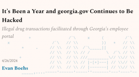 It's Been a Year and Georgia.gov Continues to Be Hacked