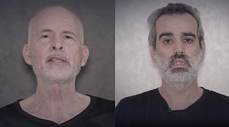 Hamas releases video of Israeli hostages Keith Siegel and Omri Miran