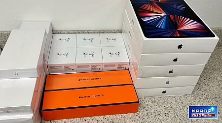 Texas man busted with over two dozen counterfeit Apple devices