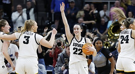 Caitlin Clark once dreamed of going to UConn. Now, she'll face them in the Final Four
