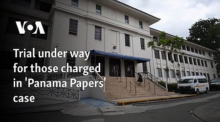 Trial under way for those charged in 'Panama Papers' case