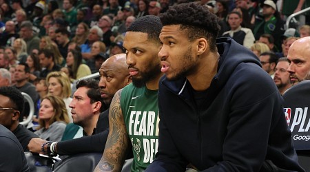Shams: Giannis, Damian Lillard in Doubt for Bucks-Pacers Game 5 Due to Injuries