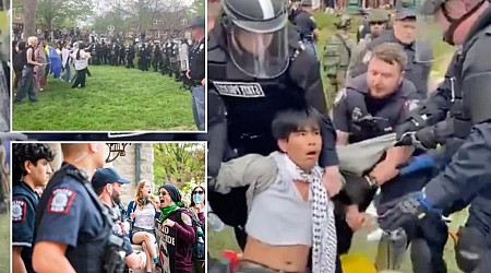 Cops arrest over 200 anti-Israel protesters at US colleges
