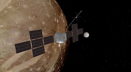What time is Europe's JUICE Jupiter mission launch on April 14?