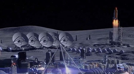 China unveils video of its moon base plans, which weirdly includes a NASA space shuttle