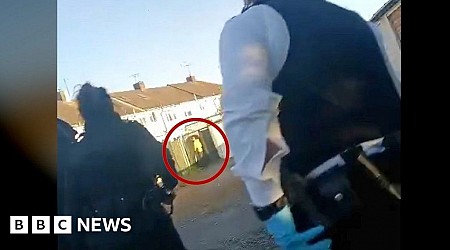 'Lock your doors' - police pursue man with sword
