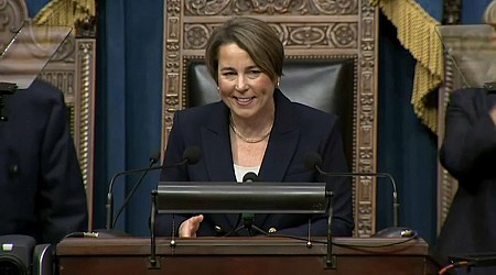 Healey signs emergency shelter funding, stay limit bill