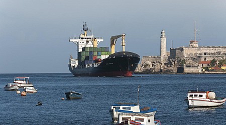 El único barco que viene y va entre Cuba y EEUU lleva una carga que le libra del embargo