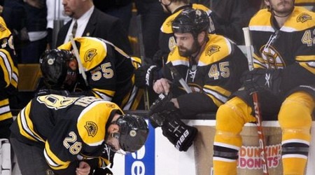 Blowing a 3-1 lead in a playoff series has been a bit of a nasty habit for the Bruins